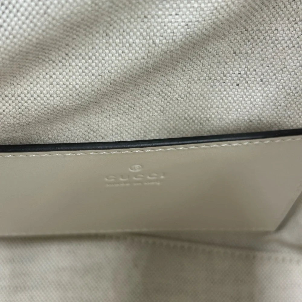 Gucci Leather bamboo backpack made in Italy NWT
